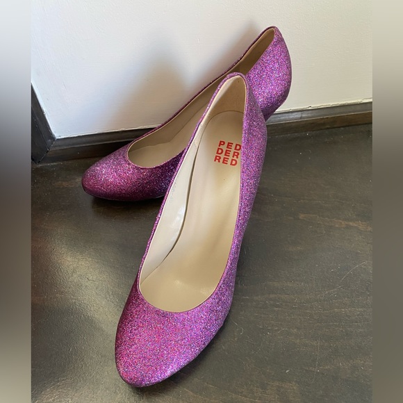 Brand New in Box Pink and Blue Glitter Heels - Picture 8 of 8